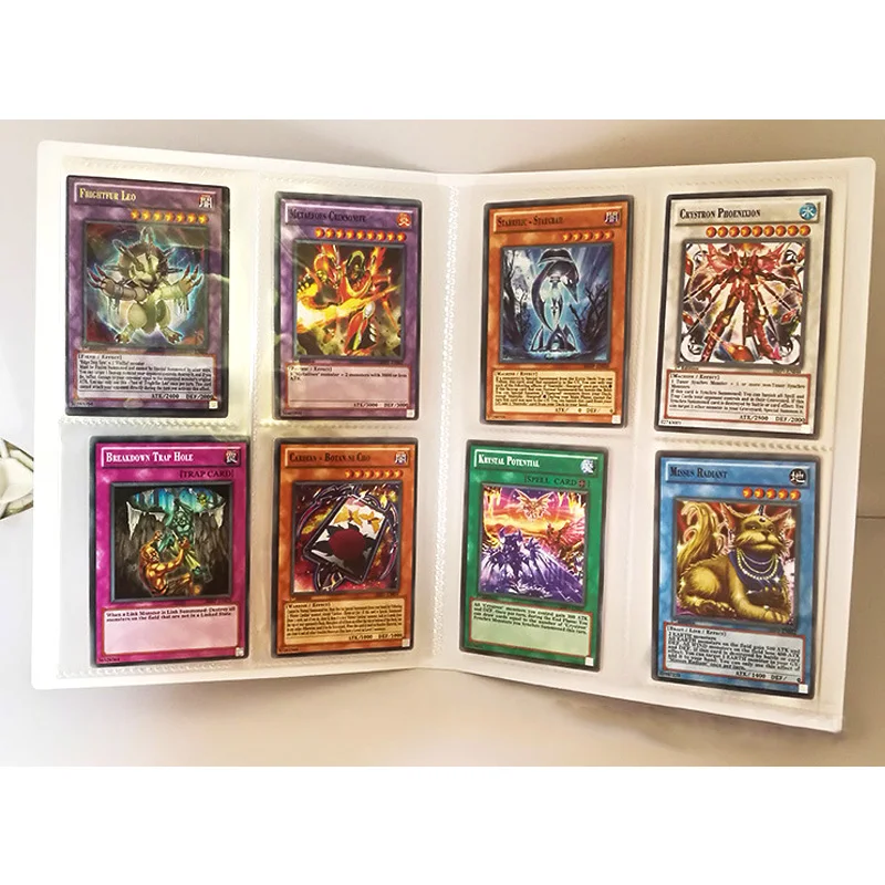 TCG Table Card Game Yu Gi Oh Deck Toys YuGiOh Collection Album Capacity 112 Cards OCG Board Game For Children Christmas Gifts TCG Table Card Game Yu Gi Oh Deck Toys YuGiOh Collection Album Capacity 112 Cards OCG Board Game For Children Christmas Gifts