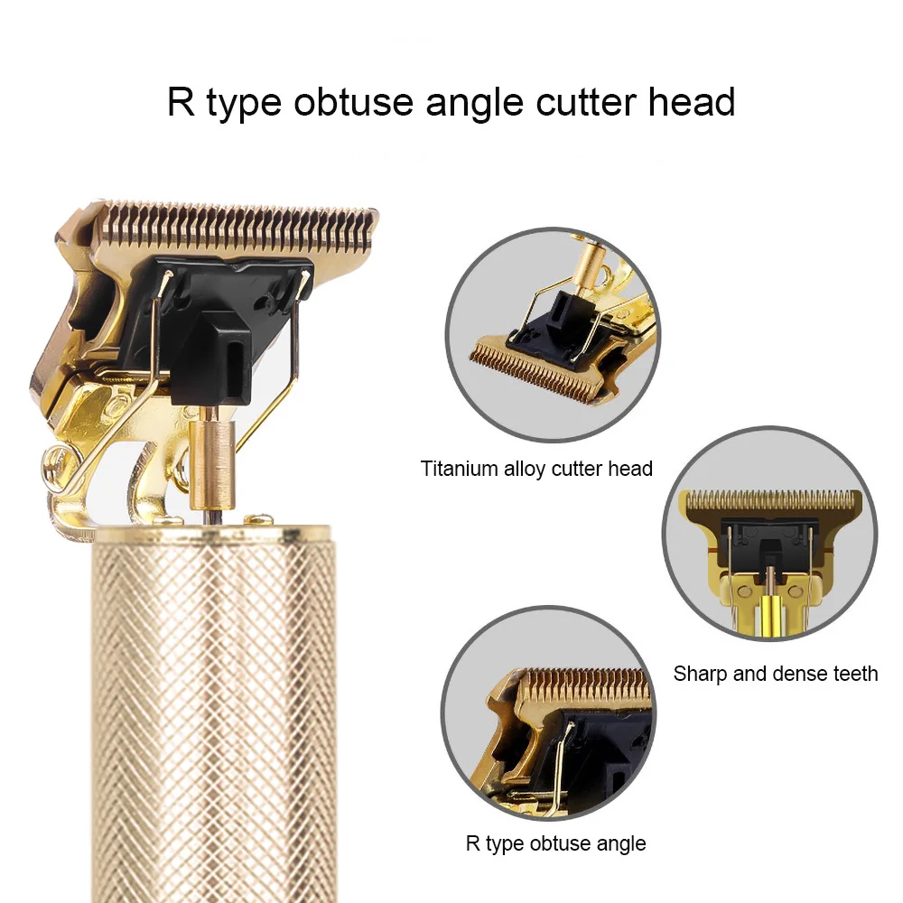 Máquina de Cortar Barba de Barbear Máquina de Corte de Cabelo para o Homem Estilo de Cabelo Aparador Profissional Baldheaded Cortador Precisão Ferramenta Usb 0mm 4 precisão máquina de corte de cabelo para