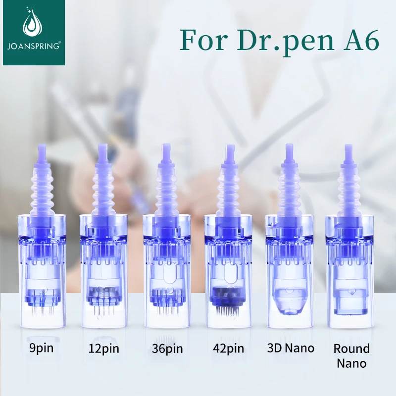 Штыковые иглы картриджи для Dr pen A6 Nano/9 pin/12 pin/36 pin/42 pin Micro Сменные Derma Ручка