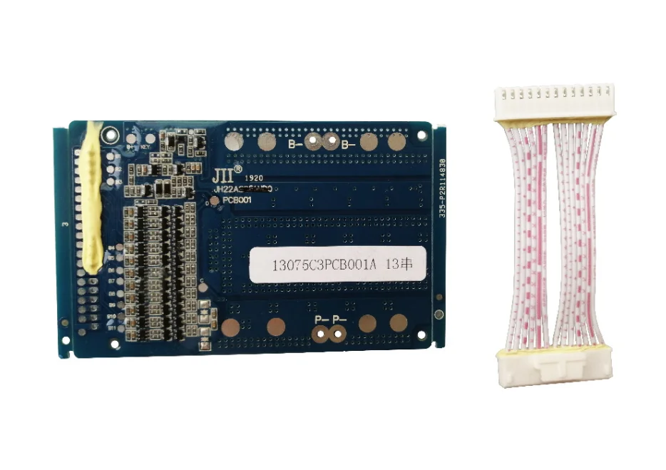 BMS монтажная плата для 48V гоночная трасса MINI4 электрический скутер Батарея Запчасти RUIMA MINI4 скутер Батарея BMS аксессуары - Цвет: 48V  16AH