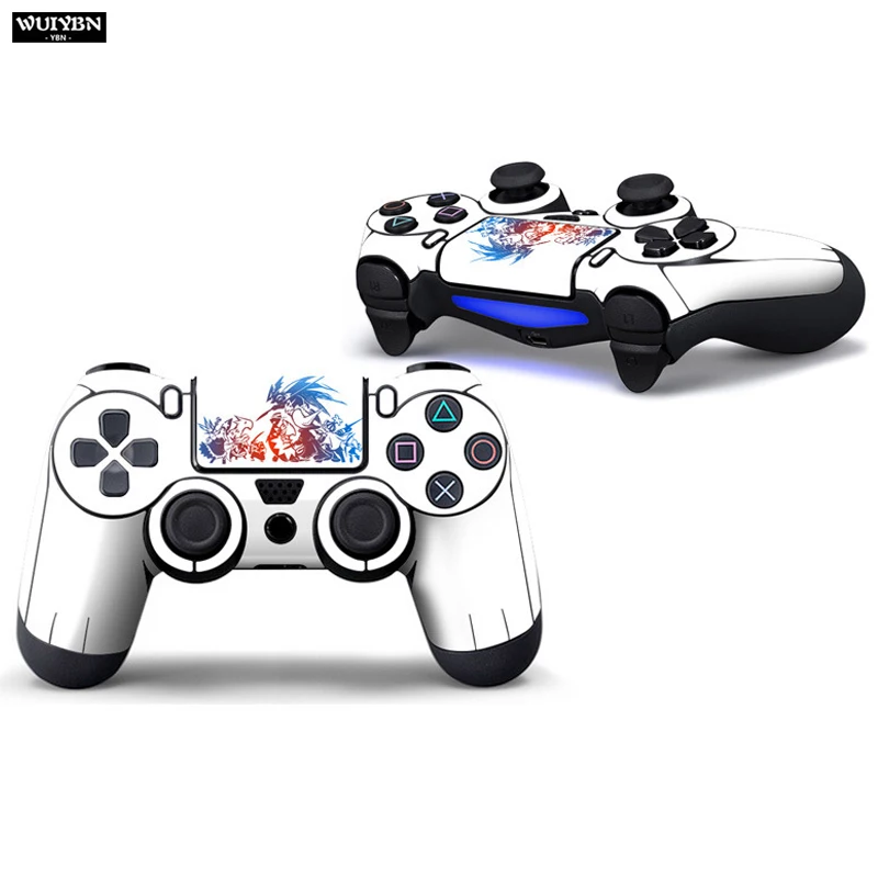 Color 3 WUIYBN PS4 наклейка тонкий геймпад для PS4 контроллер SONY Dualshock 4 Playstation 4 аксессуары контроллер наклейка КОЖА - Цвет: Color 3