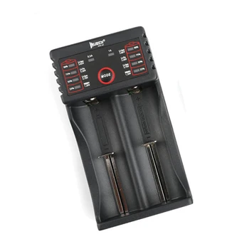 

WUBEN ARF2 Dual-slot USB Lithium Battery Charger LCD Display Smart Charger For 18650/18350/17500/16340 Accessory