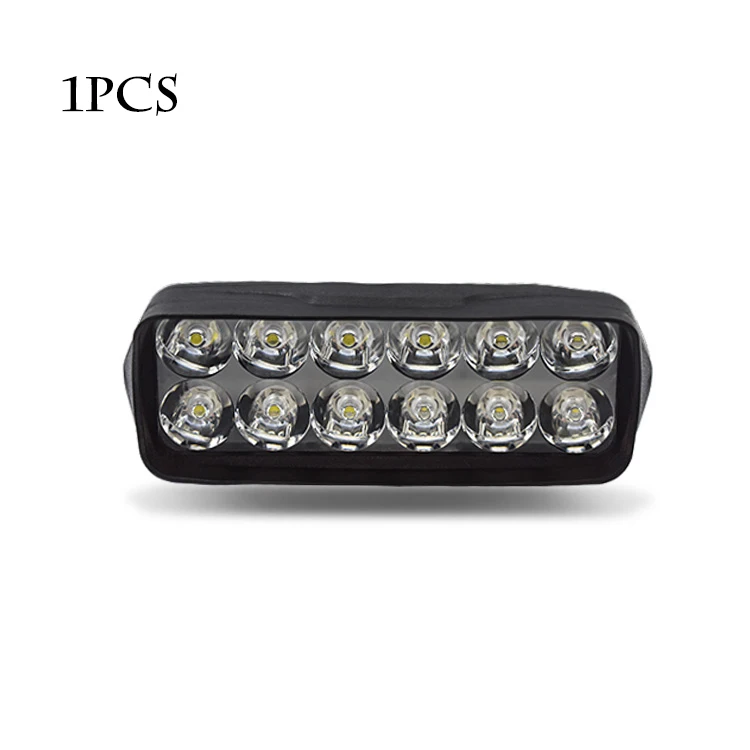 Nlpearl автомобильный светильник в сборе 8/12/16SMD мотоциклетный светодиодный светильник 6500K Точечный светильник светодиодный противотуманный светильник мотоциклетный скутер фара DRL - Цвет: 1PCS-12SMD
