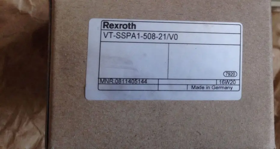 

NEW REXROTH Electrical amplifier VT-SSPA1-508-21/V0