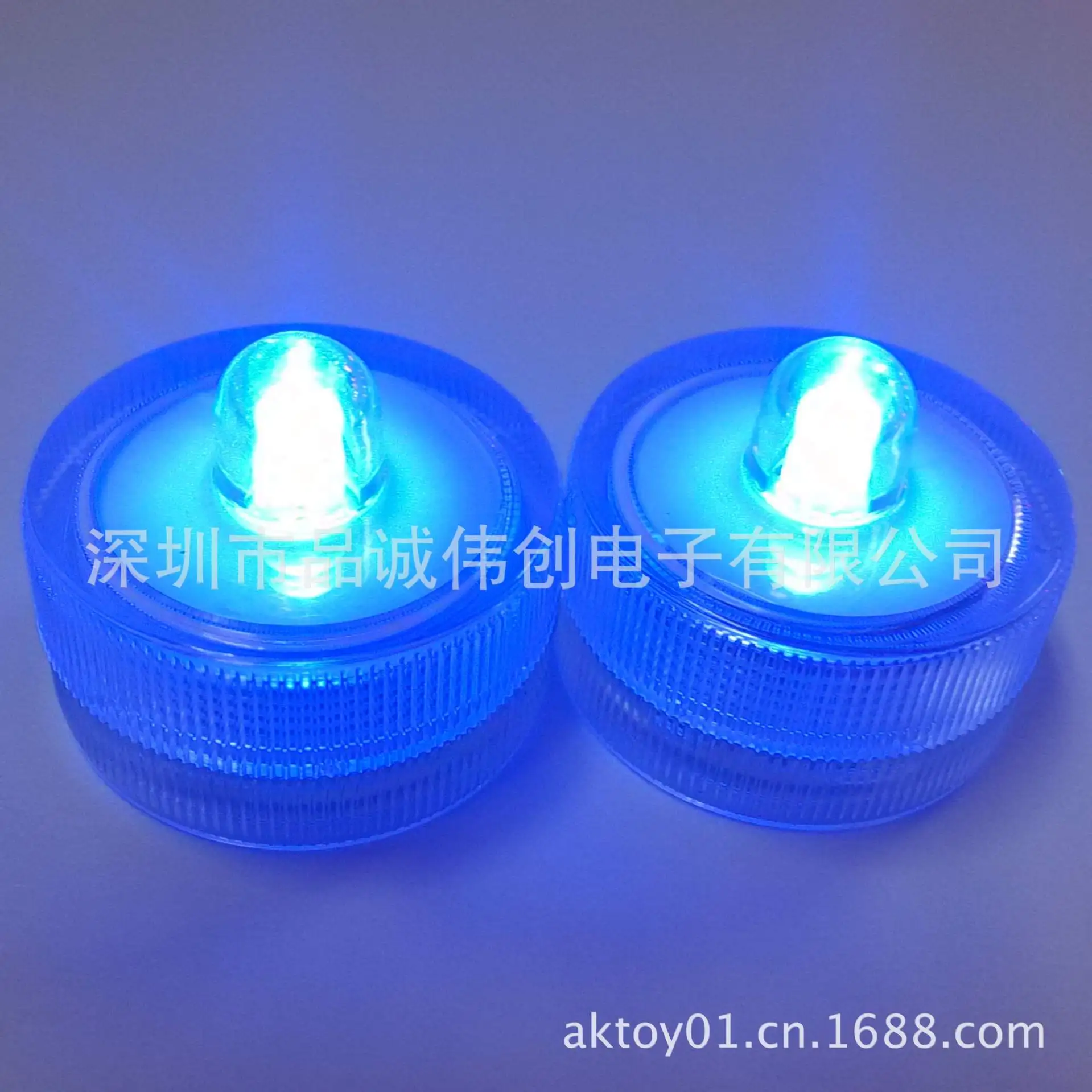 В настоящее время доступный источник светодиодный Водонепроницаемая свеча световая нить Дайвинг Свеча лампа круг водонепроницаемый свет
