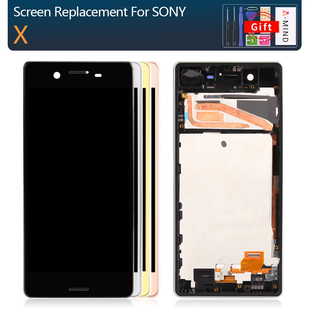 

Original 5.0'' Display For Sony Xperia X LCD with Touch Screen Digitizer Assembly For Sony Xperia X LCD F5121