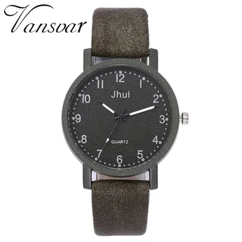 

Leather Band Quartz Wrist Watch Women Clock The Women Watches Fashion Female Crystal Stainless Steel Analog Quartz Wrist Watch