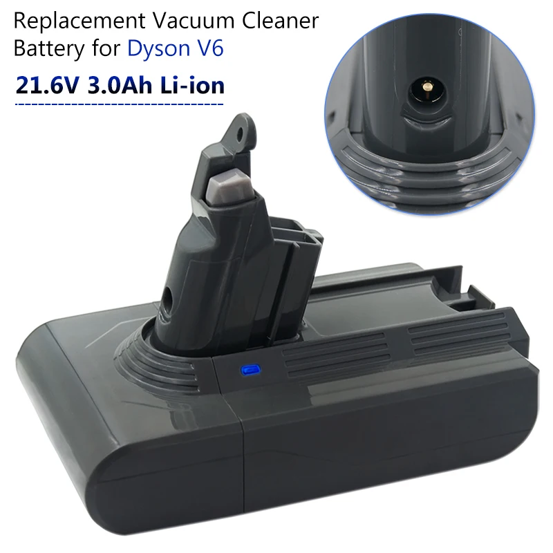 Литиевая батарея 21 6 Ач в для пылесоса Dyson V6 DC62 DC58 DC59 SV09 SV07 SV03 сменные детали