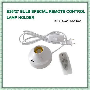 

Wireless Remote Control Lamp Holder Universal E26 E27 Bulb Socket With Timer Remote Control For Uv Led Sterilize LED Night Light