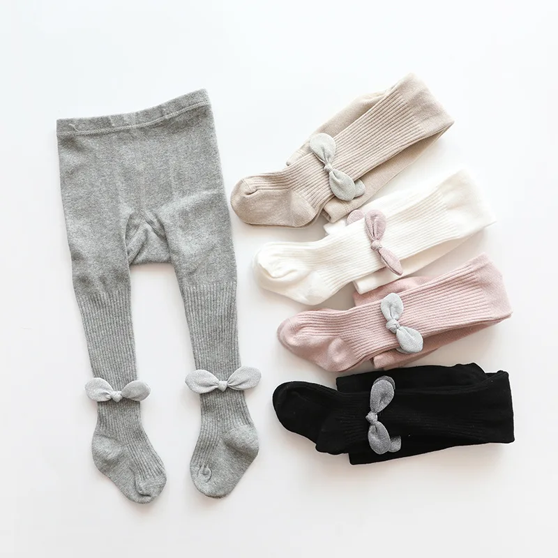 

Spring And Autumn New Style Nagymaros Ball Babies' Socks Cotton Vertical Striped 1-5 GIRL'S Leggings Panty-hose for Kids