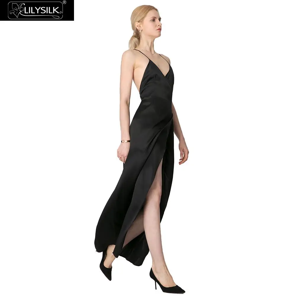 

LILYSILK Dress Women Clothes Silk 19MM Perfect Party Ladies Ready Elegant Classic Summer Free Shipping
