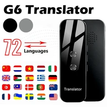 Умный мгновенный голосовой переводчик в реальном времени портативный 72 языка переводчик