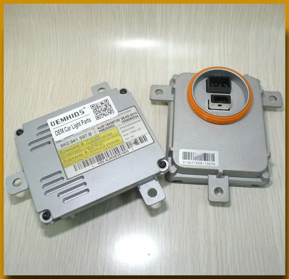 1 шт. оригинальные использованные OEMHIDS 8K0.941.597.B 1036060024 OEM Ксеноновые детали D3S для A8 A6