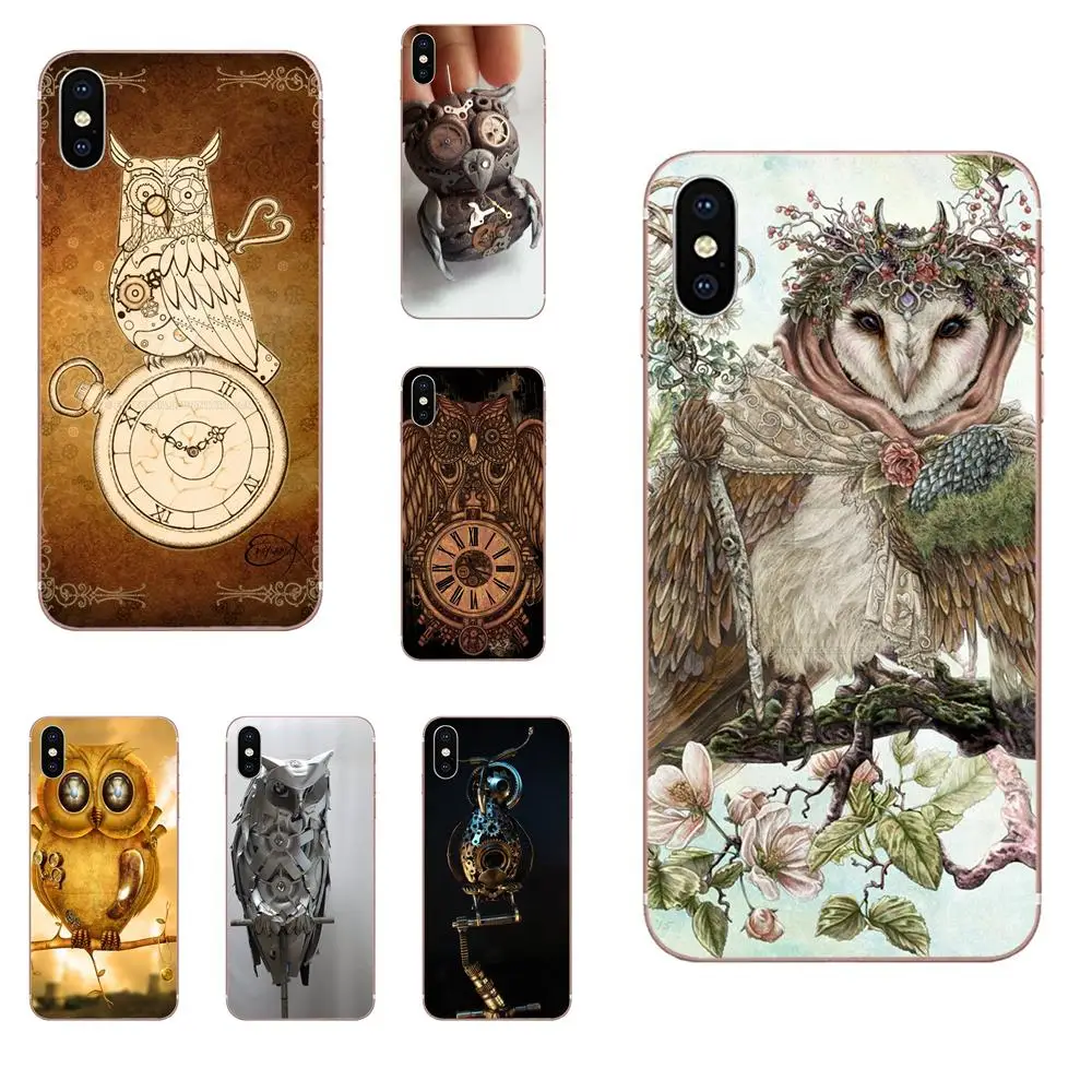 Стимпанк с рисунком Совы Diy Роскошный чехол для телефона LG G7 ThinQ G5 G6 K50 Q60 K40 K8 Q7 2018 2017