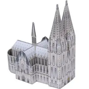 Германия Кельн собора миниатюрная архитектурная модель 3D бумажная модель родитель и ребенок DIY Детский сад ручной работы складной
