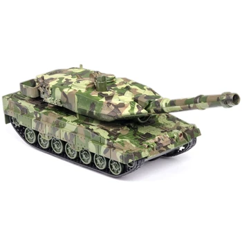 

1:32 Diecast Tank Alloy Toy Model Simulation Tank Children Toy Car Sound and Light Pull Back Decoration Gift