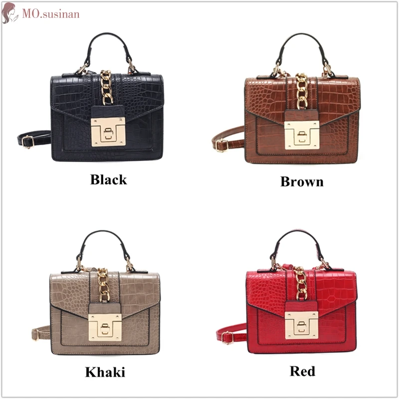 Women Bag Female Leather Handbags Small Messenger Bag Chain Flip Tote Crossbody Bags for Women Vintage Shoulder Bag Bolsos