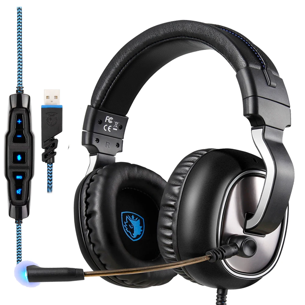 

R10 Wired Gaming Headset 7.1 Usb Stereo Computer Headphone for Professional Gamer Headband Moblie Earphone