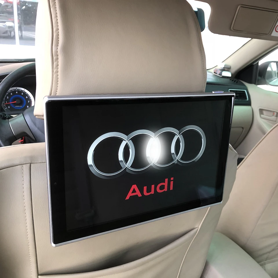 

DVD Headrest Car Monitor With Wifi Bluetooth USB FM Video Touch Screen 11.8 Inch For Audi Android 8.1 Rear Entertainment System