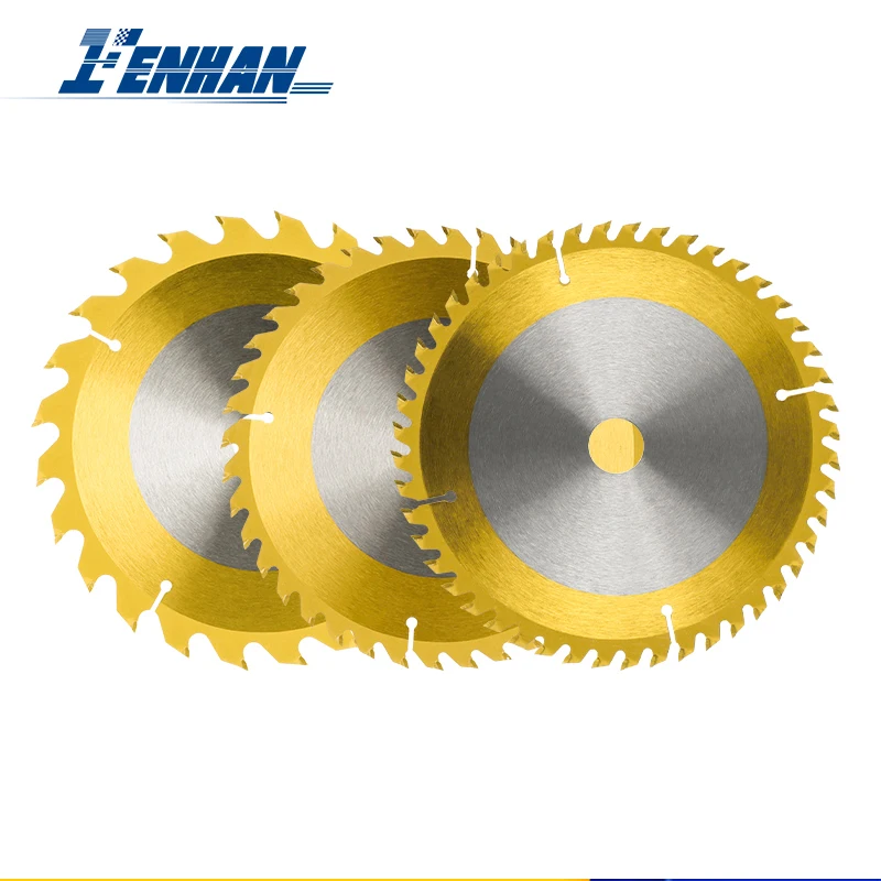 

3pcs 165x20mm TCT Saw Blade 24/40/48T Circular Saw Blade TiN Coating Carbide Cutting Disc For Woodworking Tools