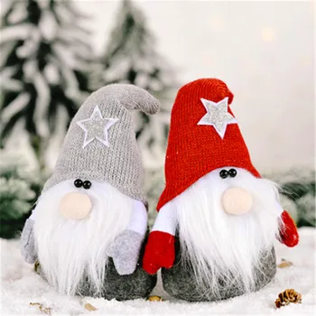 

2021 New Year Christmas Decor Santa Claus Dolls Ornaments Christmas Decorations for Home Noel Christmas Decorationsl christmas