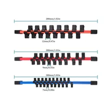 3 шт. двухсторонний держатель для розеток пластиковая рамка 1/2-3/8-1/4 миллионов с рамкой для розеток Прочная вешалка инструменты