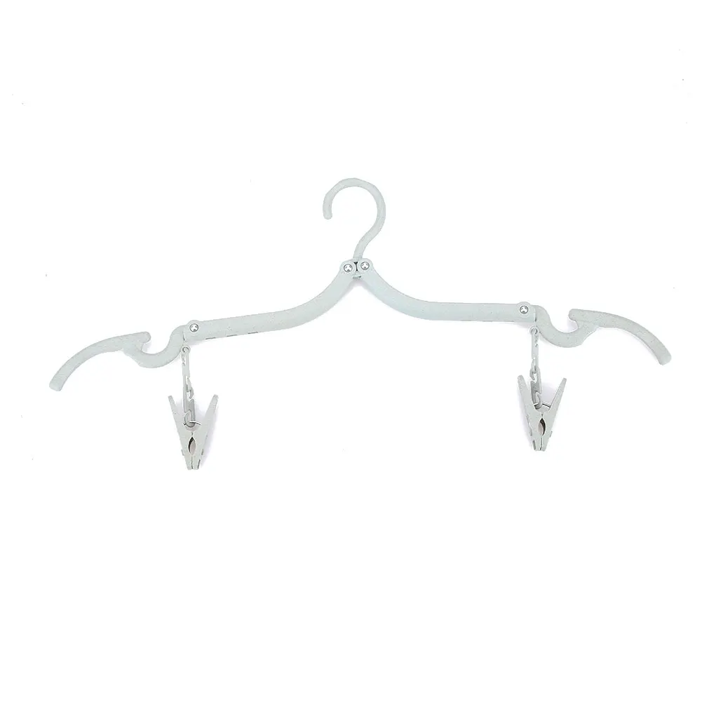 Portable Folding Clothes Hanger Clip Holiday Outdoor Travel Clothes Hanger