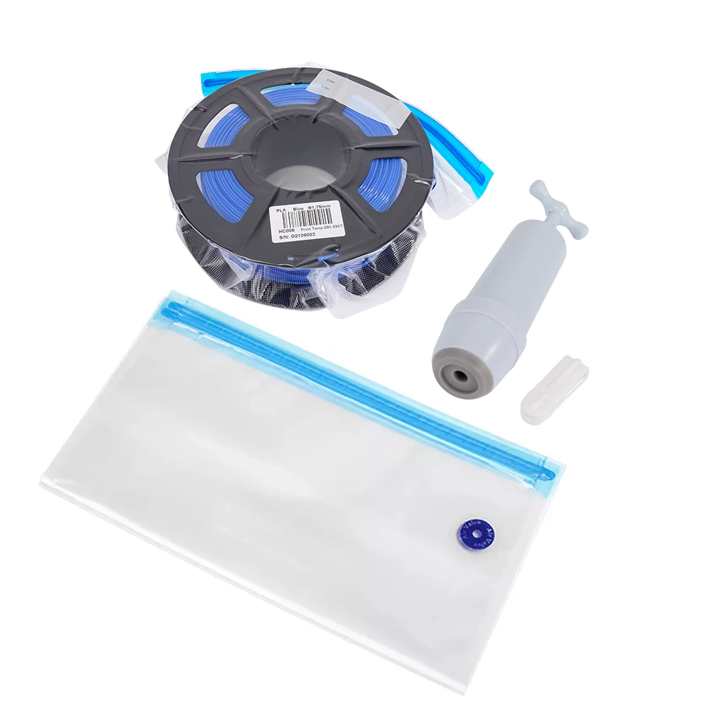 Kingroon 3d Impressora Pla Abs Tpu Filamento Bolsa de Vácuo de Armazenamento Secador de Filamento Safekeep Umidade Resistente Peças de Impressora 3d - Imagem 2