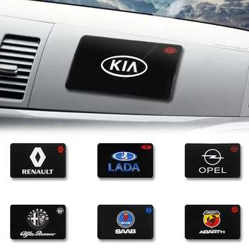 

Car Logo Anti Slip Mat Phone Holder Non-Slip Mat non slip Pad For BMW Suzuki Ford Toyota Honda Audi Kia Renault Opel Accessories