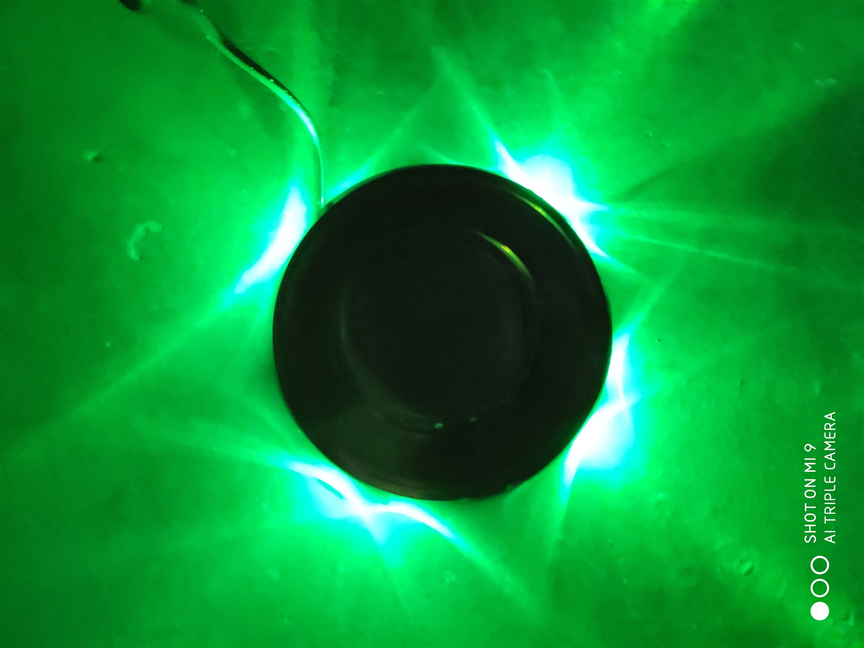 48 Светодиодный colorido giratorio RGB светодиодный Luz de escenario с утолщённой меховой опушкой