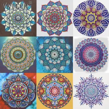 

Mandala 5D DIY Special Shaped Diamond Painting Mandala Cross Stitch Mosaic Kits Embroidery Craft Living Room Bedroom Decoration