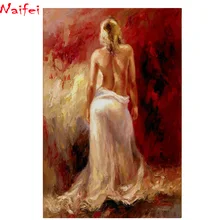 Фото на заказ 5d diy Алмазная вышивка Современная Женская Полная квадратная круглая Алмазная Стразы для вышивки крестом искусство для женщин домашний декор