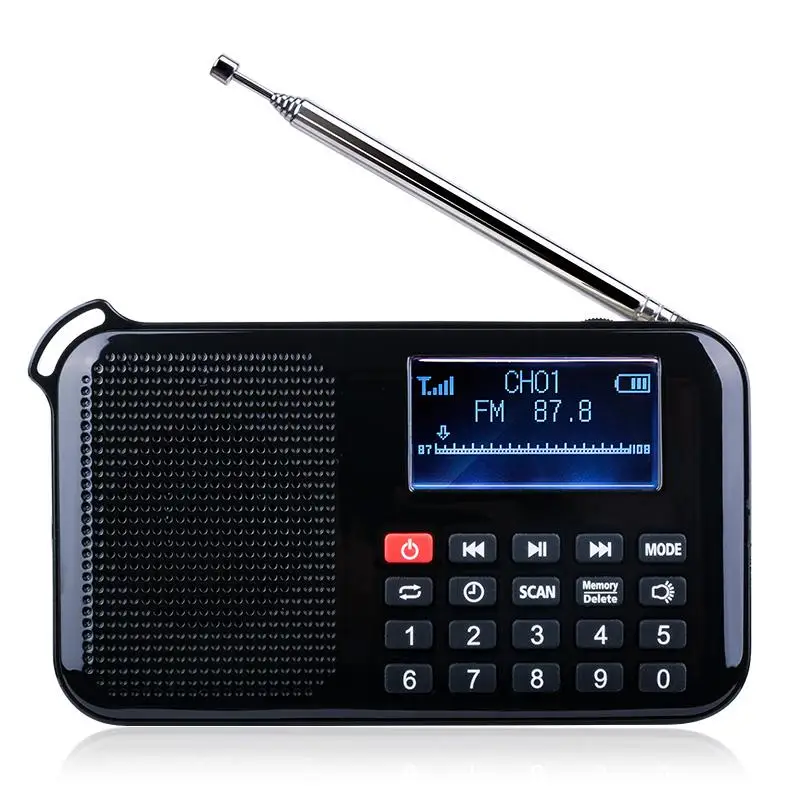 EONKO L-388 Solar FM Radio с TF USB AUX ЖК-дисплеем Power Bank | Электроника