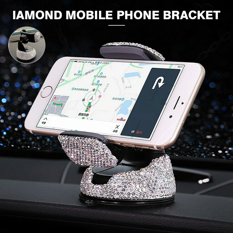 

Для салона автомобиля Запчасти 1 шт. Универсальный Автомобильный держатель для телефона на магните с украшениями воздуховыпускное отверстие приборной панели телефона держатели ABS Стразы с украшением в виде кристаллов