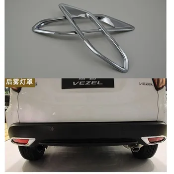 

2pcs/set abs chrome exterior rear light circle covers car accessories covers for Honda VEZEL 2014