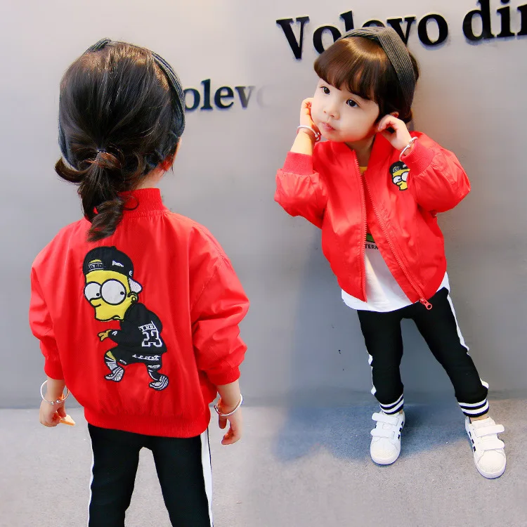 

Fashion 2020 Spring New Style Girls Spring And Autumn Coat Female Baby Jacket Small CHILDREN'S Cardigan Tops
