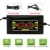 12V 6A US EU Plug Свинцово-Кислотная Батарея-зарядные устройства Smart Fast Power Charging Полноавтоматическое Автомобильное Зарядное Устройство 150V-250V ЖК-дисплей