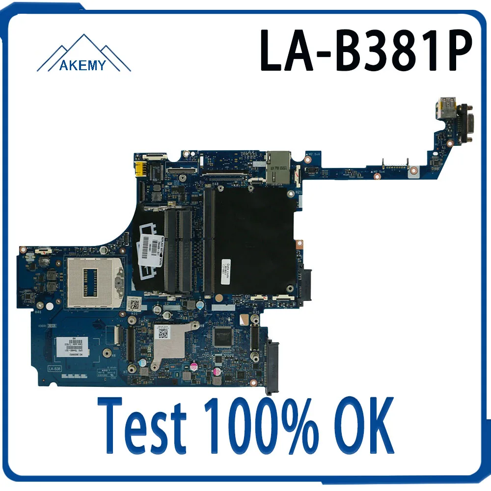 AKemy 784468-001 784468-501 784468-601 ZBL15 LA-B381P материнская плата для ноутбука HP ZBook 15 200 G2 |