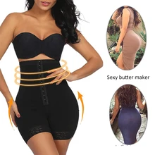 Корректирующее белье с контролем живота, подтяжка ягодиц, высокая талия, тренажер для тела, Корректирующее белье для женщин, трусы для похудения с контролем живота