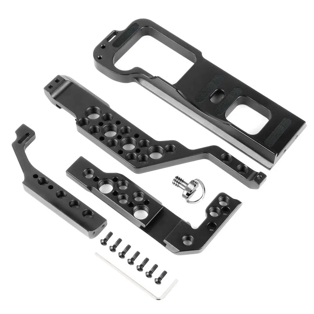 CNC Camera Cage for Fujifilm X-T3 /XT3 /XT2 /X-T2 SLR Photography Stabilizer Rig 15mm Rail Rod Clamp Follow Focus System Support