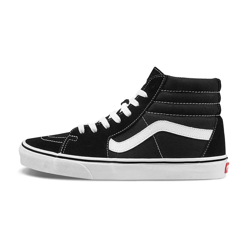 VANS/SK8-HI обувь для мужчин и женщин; классическая Уличная обувь на высоком каблуке; удобные модные трендовые черные туфли; Новинка года; VN000D5IB8C