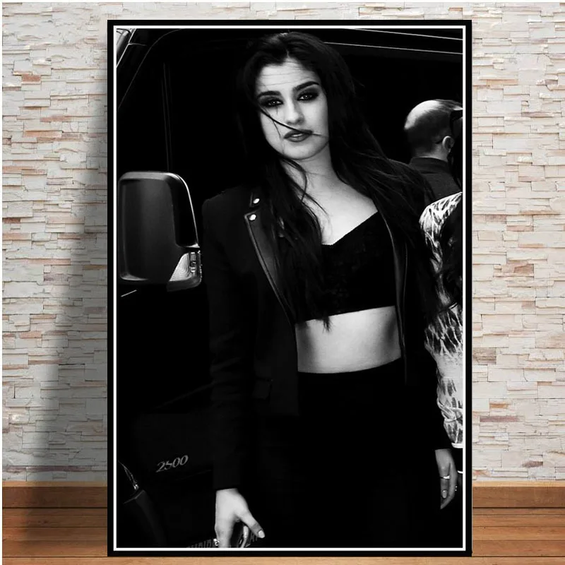 Картина маслом на холсте Lauren Jauregui красивая музыка певица звезда девушка
