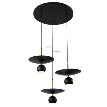 

Nordic LED Lustre Light Fixtures Restaurant Minimalist Chandelier Lighting Loft Hanging Lamp Kitchen Chandelier Living Room Lamp