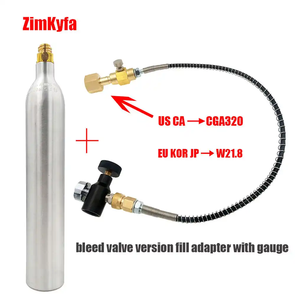 Sodastream Co2 Cylinder Refill Adapter With Hose Bottle Connector Soda Makerpaintball Accessories - Aliexpress Sodastream Co2 Cylinder Refill Adapter With Hose Bottle Connector Soda Makerpaintball Accessories - Aliexpress