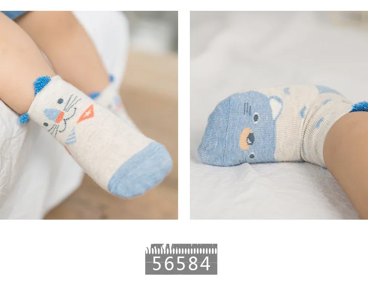 CARAMELLA/Популярные Новые товары, детские носки в подарочной коробке, креативные детские носки с героями мультфильмов чистый хлопок, 4 пары платьев для малышей