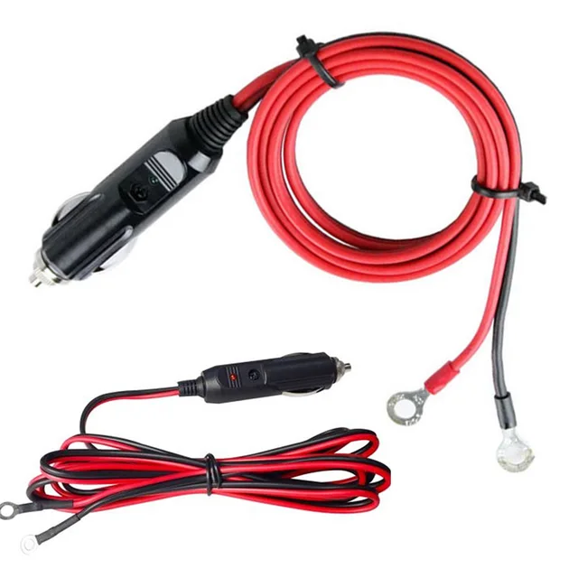 Adattatore Auto Accendisigari 12V A Spina DC 2.1mm | Cavo 2m Per Monitor, CCTV, Elettronica