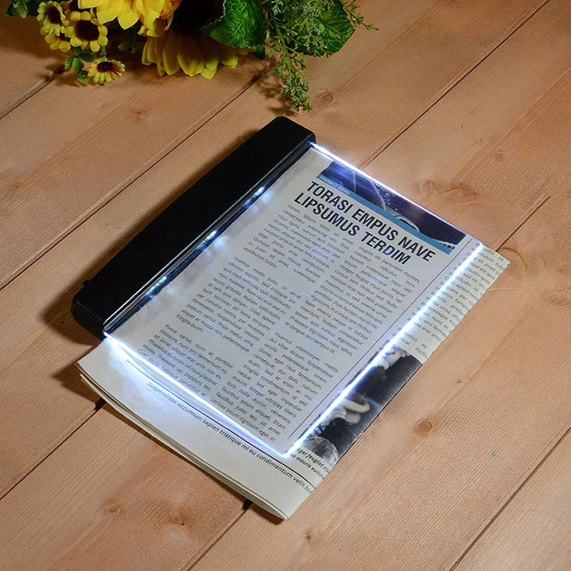 flat book light