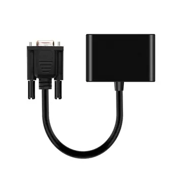 

2-in-1 VGA to HDMI VGA Adapter Converter Splitter in HDMI&VGA out Simultaneously practical converters