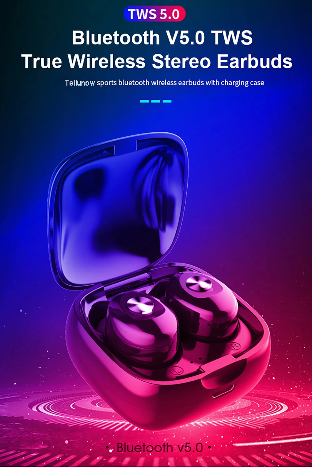 Wireless Bluetooth 5 0 Earphone XG12 TWS Stereo Headphones Sport Earphones Airbuds Gaming Headset With Mic for xiaomi samsung