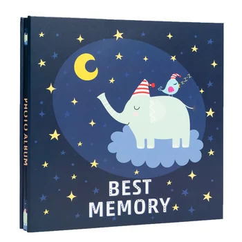 

Photo album DIY manual album 18 inch large film-covered family children's growth album record book self-pasting